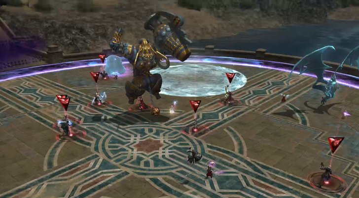 闇の砲撃 ターゲットマーカー