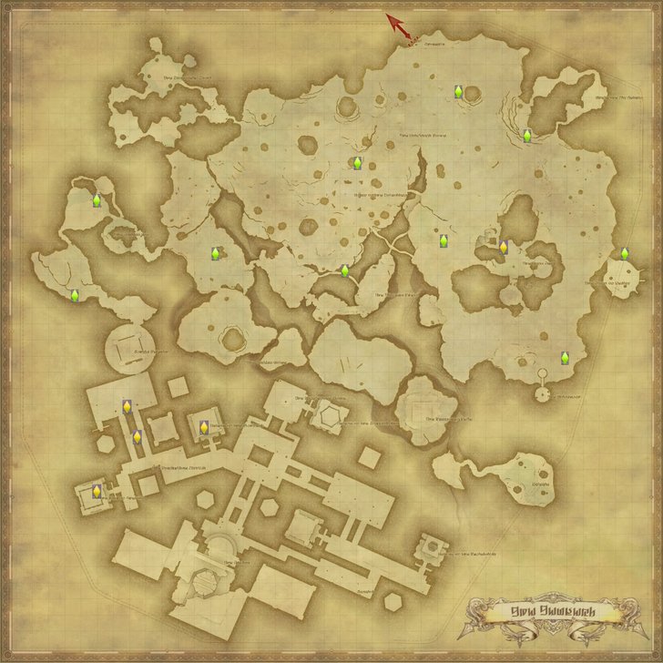 テンペスト 風脈の泉 地図