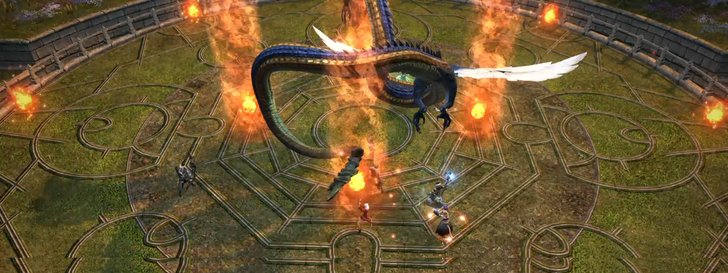 クラシカルエレメント2回目 中央＋外周火炎球